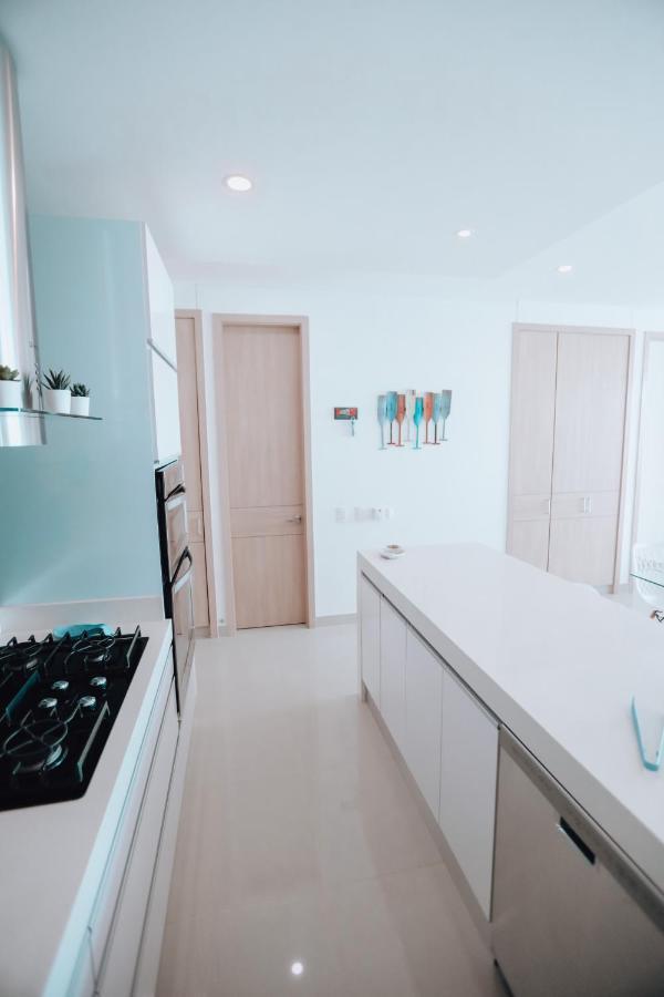 Deluxe Spectacular Sunset Apartment Santa Marta  Luaran gambar